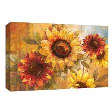 Sunflower Cheer Canvas Wall Art