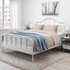 sagstua bed frame white espevär