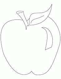 Free printable apple coloring pages and colored apples to use for crafts and various learning activities. Printable Apples Coloring Home