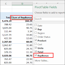 excel pivot table calculated field