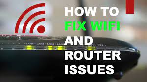 troubleshoot wifi and router issues