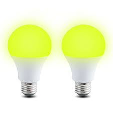 Bug Light Bulb 7w Yellow Light Upgrade Bug Repellent Light 660 Lumens E26 Indoor And Outdoor Mosquito Repellent Bulb 60w Equivalent Home Lighting 2 Pack Wantitall
