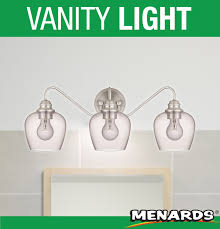 The Patriot Lighting Shira Three Light Vanity Light With A Brushed Nickel Finish Offers A Classic And Versatile Mouth Blown Glass Vanity Lighting Glass Shades