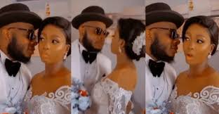 moment bride denied her groom a kiss on