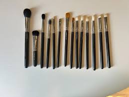 mac makeup brushes set of 14 ebay