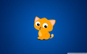 Cartoon Kitten Ultra Hd Desktop