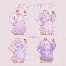 Pastel goth is an aesthetic without identity. ê­±ê«€á¥Žê«€á¥'gê«€ OÆ' ê­²à¹€êª'ê«€ ï½ï½'ï½ï½Œï½ï½‡ï½•ï½… å¯å¤®ãƒš In 2021 Drawing Anime Clothes Pastel Aesthetic Outfit Fashion Design Sketches
