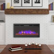 36 Inch Electric Fireplace Front Vent