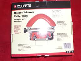 roberts carpet tool carpet trimmer 10