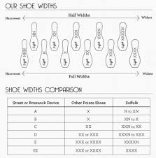 Pointe Shoe Sizing Related Keywords Suggestions Pointe