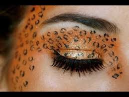 how to do leopard eye makeup tutorial