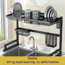 over sink dish drying rack
