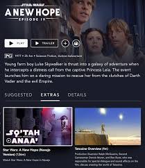Star wars, which has been a property of disney since the purchase of lucasfilm in 2012, makes up an important part of the lineup for the streaming service. The First Major Movie To Be Translated To Navajo Star Wars Is Now Available On Disney Disneyplus