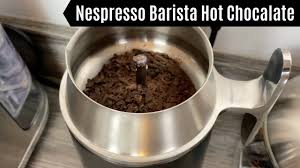 nespresso barista recipe maker hot