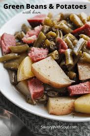Check spelling or type a new query. Crockpot Green Beans And Potatoes With Ham Savory With Soul