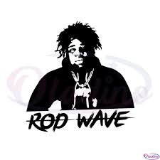 rod wave svg cricut files and png