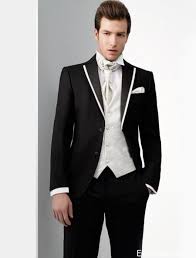 Realistic black suit object on the white with cotton shirt, strict and elegant tie colored as jacket isolated. Parity Black Tux White Lapel Up To 68 Off