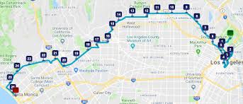 The L A Marathon 2018 Course Is Called Stadium To The Sea