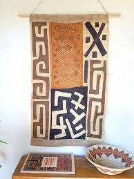 African Kuba Cloth Wall Hanging