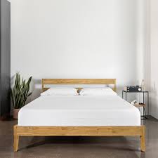 origin solid american white oak bed