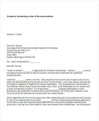 6 Sample Law School Recommendation Letter Free Example Academic For