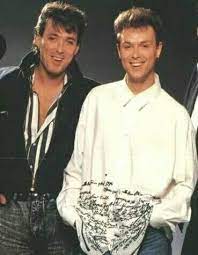 Spandau ballet fans were left gobsmacked when tony announced he was leaving in 2017. Gary Kemp And Martin Kemp From 80 S British New Romantic Band Spandau Ballet Martin Kemp Spandau Gary Kemp