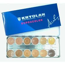 kryolan professional makeup kit with