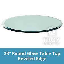 round glass table