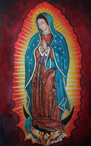 Virgen de Guadalupe Painting by Bernardo Alvarez | Saatchi Art
