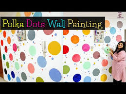 Polka Dots Wall Painting How To Paint