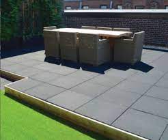 Rubberform Rubber Rooftop Pavers