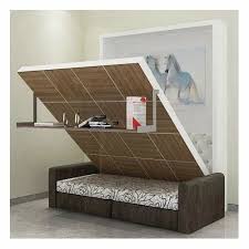 Wall Bed With Sofa And Mattress