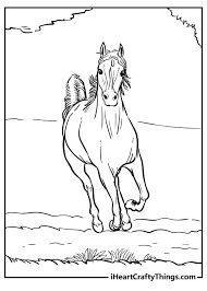 horse coloring pages 100 free printables