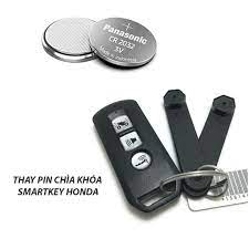 Thay pin chìa khóa Smartkey Honda