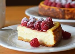 ricotta cheesecake with fresh