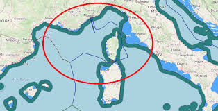 italy territorial waters map iilss