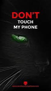 don t touch my phone hd phone wallpaper
