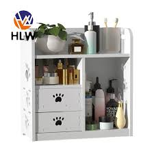 hlw wood storage drawer organizer rack