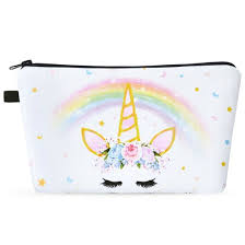 unicorn makeup bag cosmetic bag for
