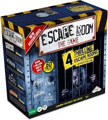 Found this awesome old clue game at the recycling center.amazing that all the cards were still there. Amazon Com Escape Room The Game Version 2 With 4 Thrilling Escape Rooms Solve The Mystery Board Game For Adults And Teens Toys Games