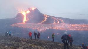 captured volcano eruption