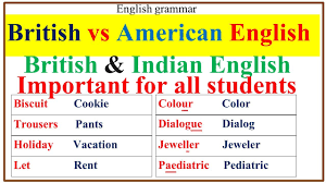 American vs british english pronunciation. British Vs American English Word Spelling Difference Between American And British English Youtube