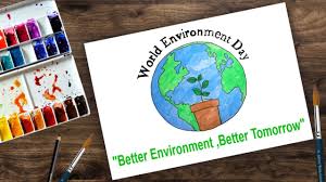 How To Draw World Environment Day 2018 Poster Drawing For Kids