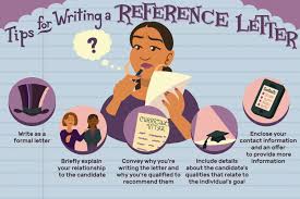 how to write a reference letter with
