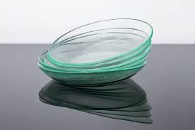Set Of Glass Plates Clear Glass