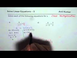 Solve Equations With Variable In