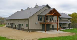 A shouse (combining shop and house) is a personal workshop and/or storage space connected to a house or living quarters. Building Quality Pole Barn Homes Shouse Shome Wick Buildings