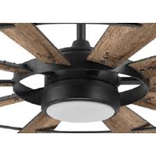 Matte Black Led Indoor Ceiling Fan