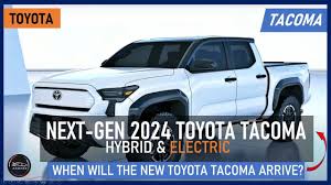 2024 toyota tacoma hybrid and electric