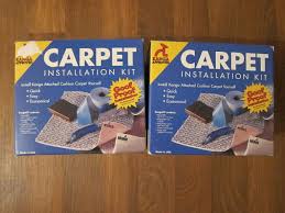 lot of 2 kanga carpet installation kit